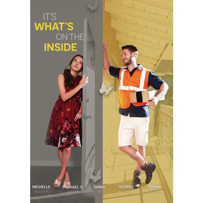IT'S WHAT'S ON THE INSIDE