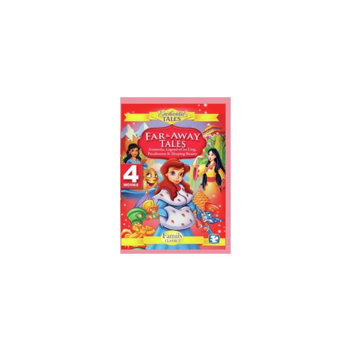 FAR & AWAY TALES - ANASTASIA, POCAHONTAS, LEGEND OF SU-LING, - FAR & AWAY TALES - ANASTASIA, POCAHONTAS, LEGEND OF SU-LING, SLEE