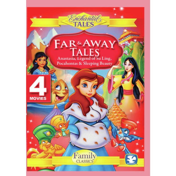 FAR & AWAY TALES - ANASTASIA, POCAHONTAS, LEGEND OF SU-LING, - FAR & AWAY TALES - ANASTASIA, POCAHONTAS, LEGEND OF SU-LING, SLEE