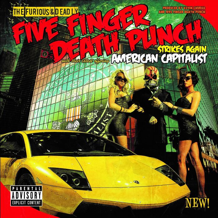 FIVE FINGER DEATH PUNCH - AMERICAN CAPITALIST