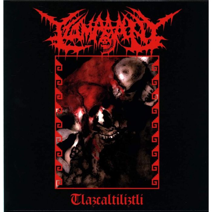 TZOMPANTLI - TLAZCALTILIZTLI (LIMITED/BLOOD RED INSIDE ULTRA CLEAR W/ SILVER /