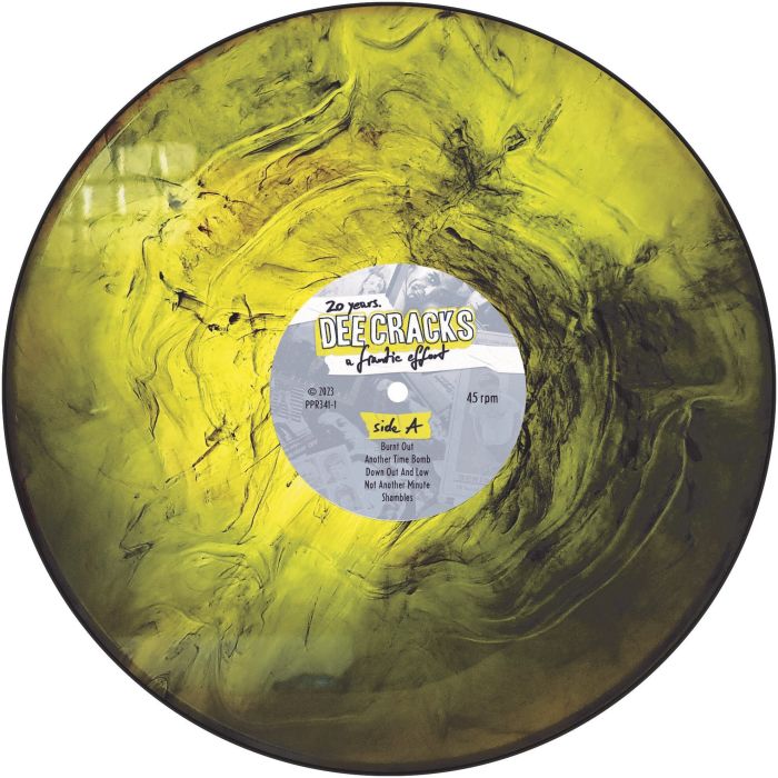 DEECRACKS - 20 YEARS. A FRANTIC EFFORT (3-10INCH/MARBLED VINYL)