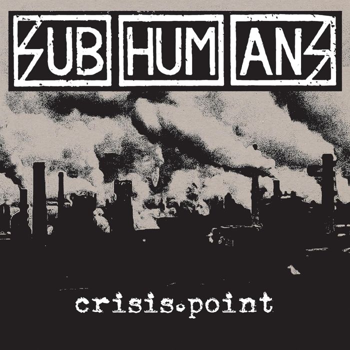 SUBHUMANS - CRISIS POINT (WHITE & BLACK GALAXY VINYL)