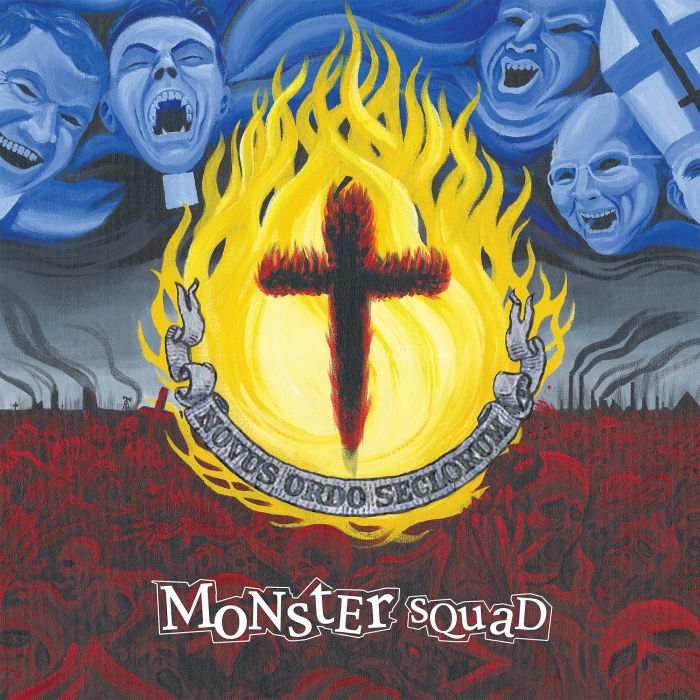 MONSTER SQUAD - FIRE THE FAITH (RED WITH NEON YELLOW SPLATTER VINYL)