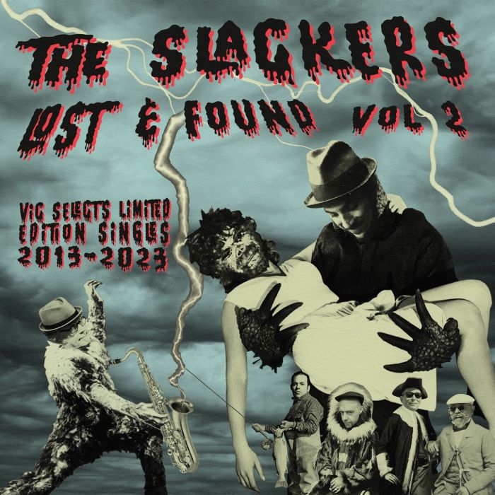 SLACKERS - LOST & FOUND VOL. 2 (BONE W/BLACK SPLATTER VINYL)