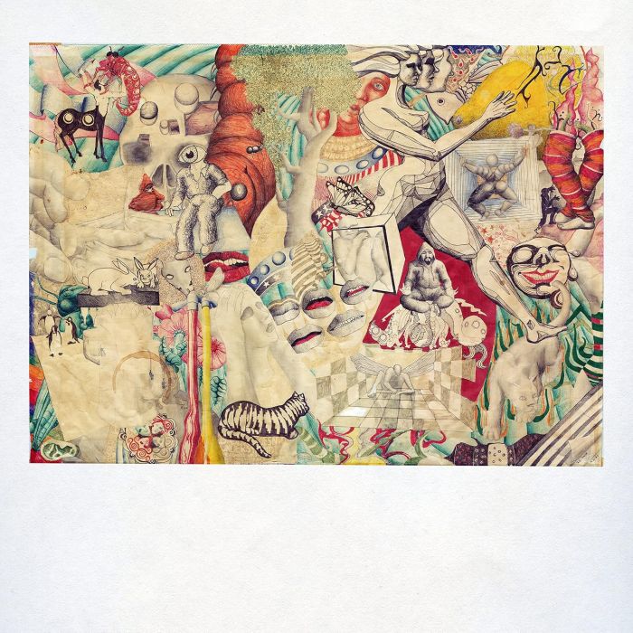 TEEN SUICIDE - HONEYBEE TABLE AT THE BUTTERFLY FEAST (CITRUS SWIRL VINYL)