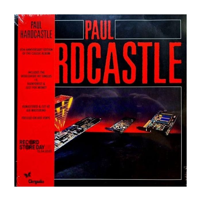 PAUL HARDCASTLE - PAUL HARDCASTLE (40TH ANNIVERSARY EDITION/TRANSPARENT RED VINYL)