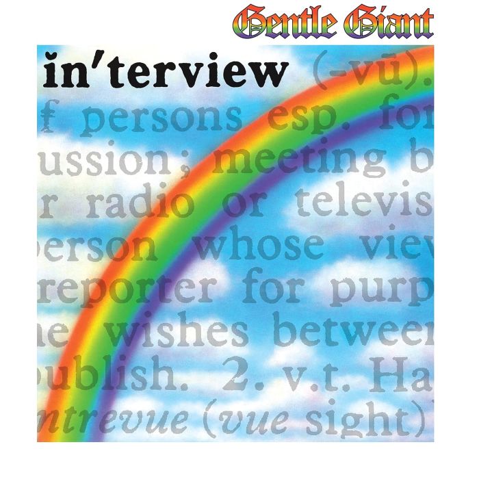 GENTLE GIANT - IN'TERVIEW (2023 STEVEN WILSON REMIX) (BLUE VINYL)