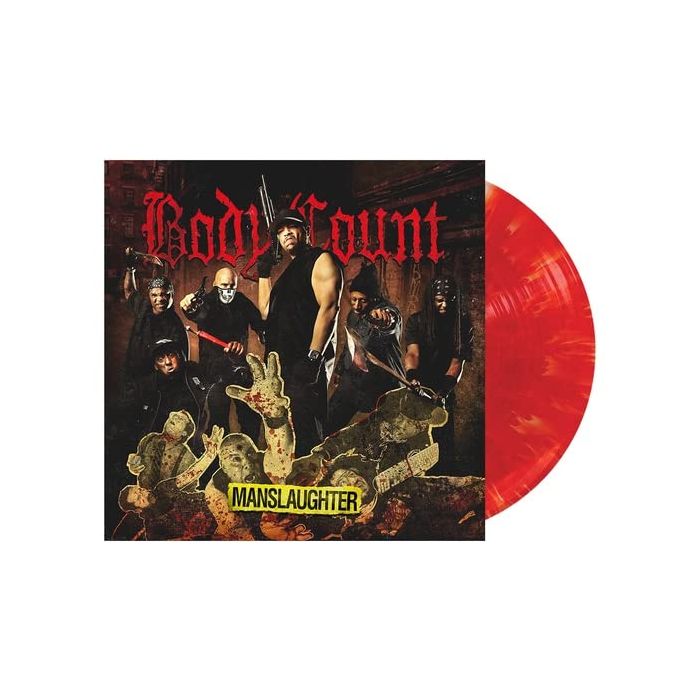 BODY COUNT - MANSLAUGHTER (CLOUDY BLOOD RED/ULTRA CLEAR VINYL)