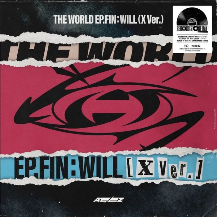 (RSD24) Ateez WORLD EP.FIN : WILL (LP+7)