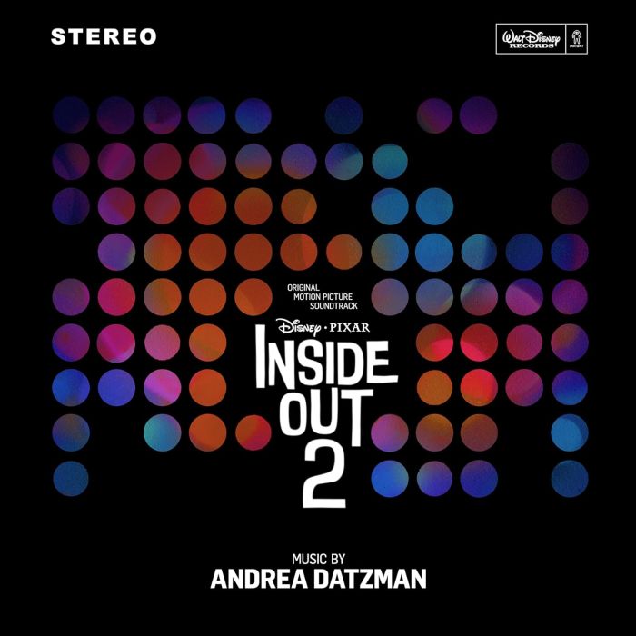 ANDREA DATZMAN - INSIDE OUT 2 OST (140G/COLOR VINYL)