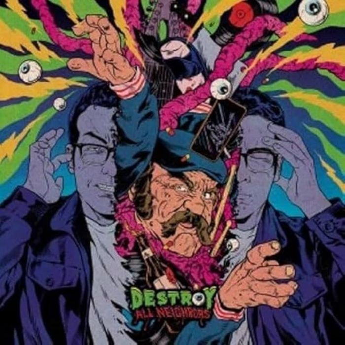 KATTNER,RYAN & BRETT MORRIS - DESTROY ALL NEIGHTBORS OST (140G/MULTICOLOR SPLATTER VINYL)