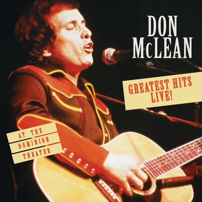 DON MCLEAN - GREATEST HITS LIVE! AT THE DOMINION THEATRE (REMASTERED NUMBERED