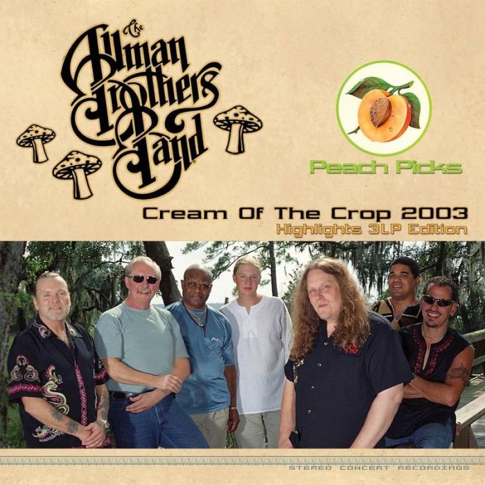 ALLMAN BROTHERS BAND - CREAM OF THE CROP 2003 - HIGHLIGHTS (3LP/COLOR VINYL) (RSD)
