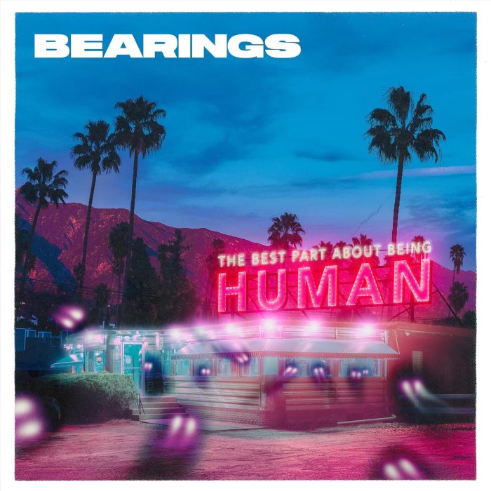 BEARINGS - BEST PART ABOUT BEING HUMAN (CLEAR W/ BLUE, PURPLE & PINK SPLATTE