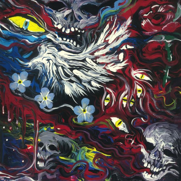 MUGSHOT - ALL THE DEVILS ARE HERE (RED IN CLEAR WITH BLACK & YELLOW SPLATTE