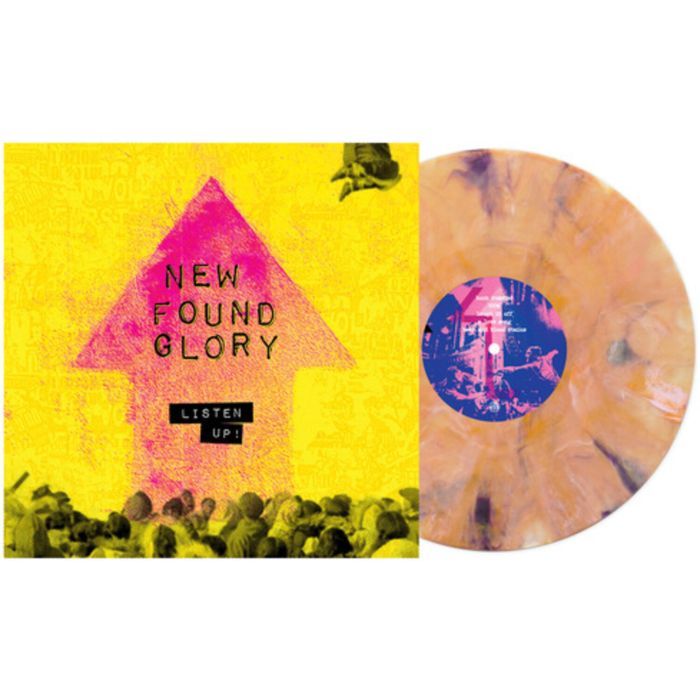 NEW FOUND GLORY - LISTEN UP! (TROPICAL SUNSET MARBLE VINYL/DELUXE)