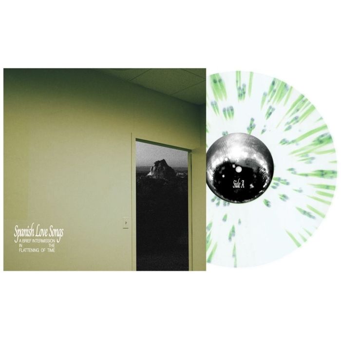 SPANISH LOVE SONGS - BRIEF INTERMISSION IN THE FLATTENING OF TIME (WHITE W/ GREEN SPLA