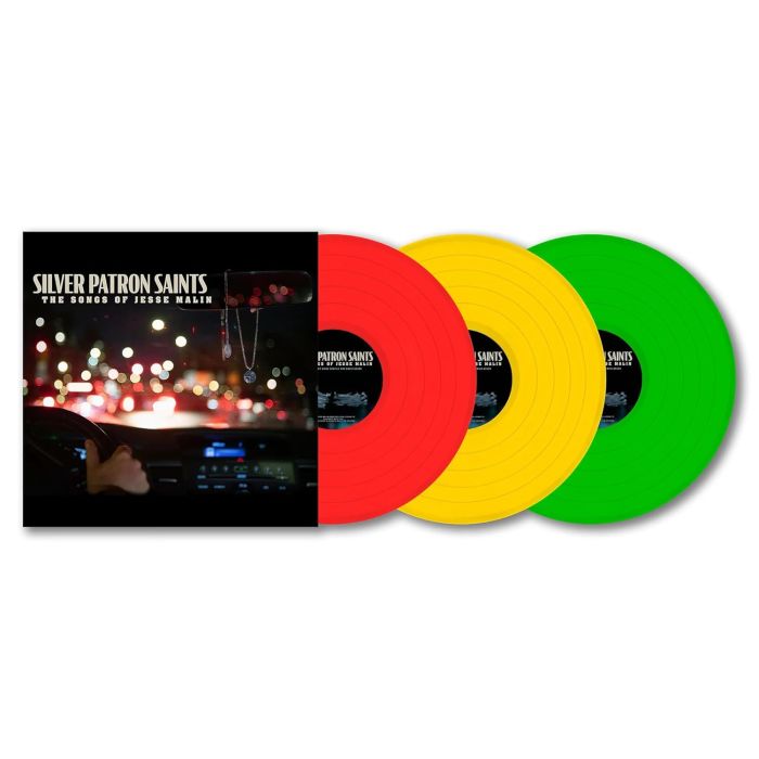 JESSE MALIN - SILVER PATRON SAINTS (RED, YELLOW & GREEN VINYL/3LP)