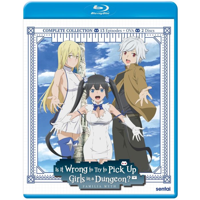 IS IT WRONG TO TRY TO PICK UP GIRLS IN A DUNGEON? SEASON 1 C - IS IT WRONG TO TRY TO PICK UP GIRLS IN A DUNGEON? SEASON 1 COLLEC