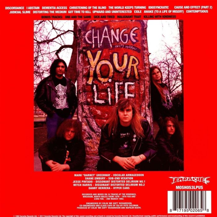 NAPALM DEATH - UTOPIA BANISHED