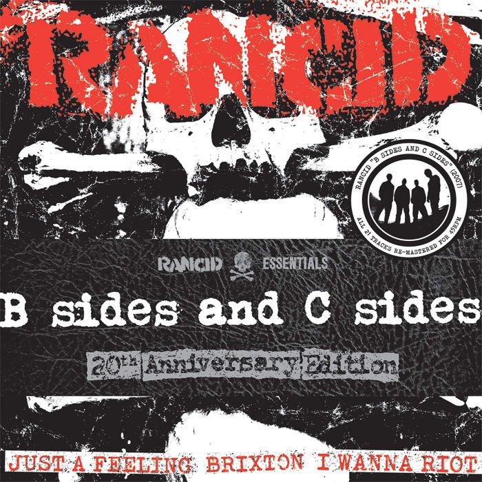 RANCID - B SIDES & C SIDES (RED 7X7INCHES)