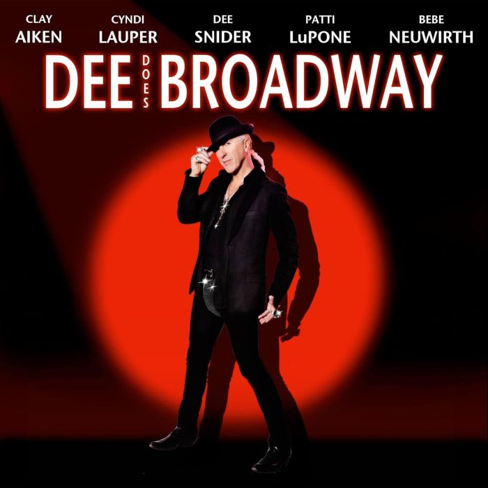 DEE SNIDER - DEE DOES BROADWAY (RED & BLACK SWIRL VINYL)