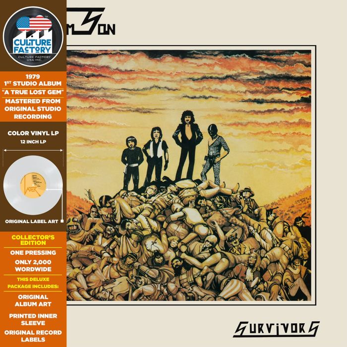SAMSON - SURVIVORS (MILKY CLEAR VINYL)