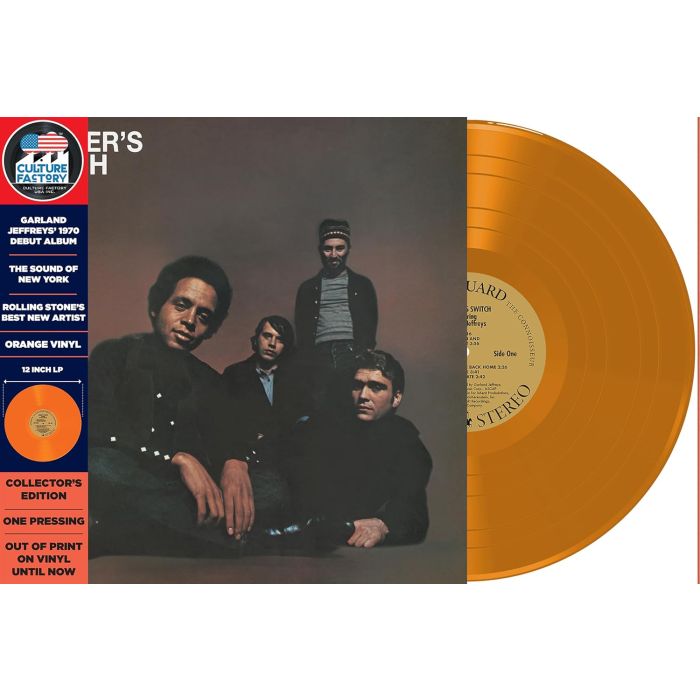 GRINDERS SWITCH FEAT. GARLAND JEFFREYS - GRINDERS SWITCH (ORANGE VINYL)