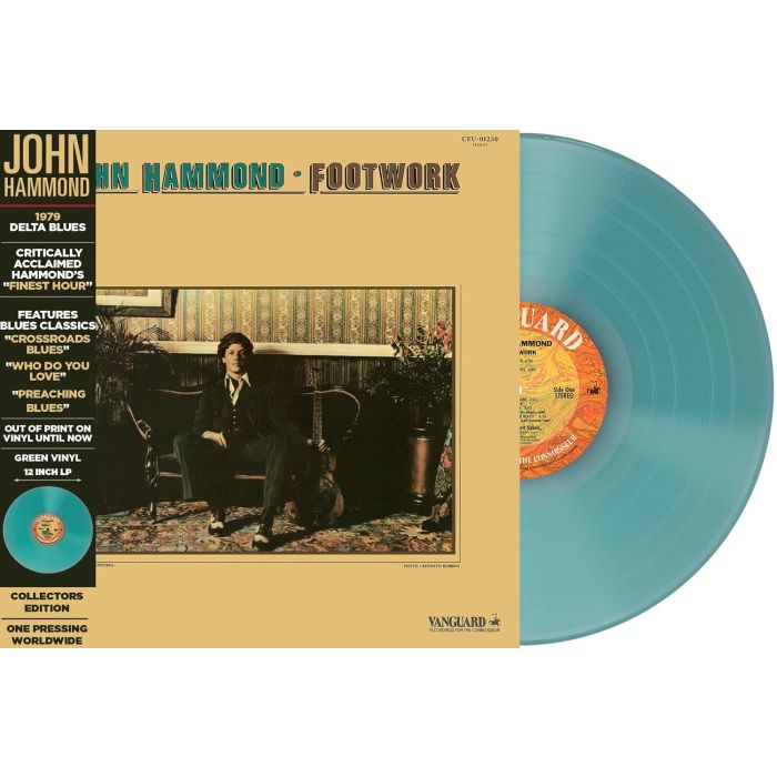 JOHN HAMMOND - FOOTWORK (LIMITED YELLOW VINYL)