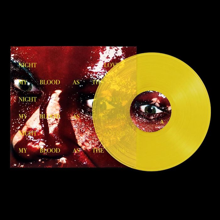NIGHT LOVELL - MY BLOOD AS THE INK (TRANSLUCENT YELLOW VINYL)