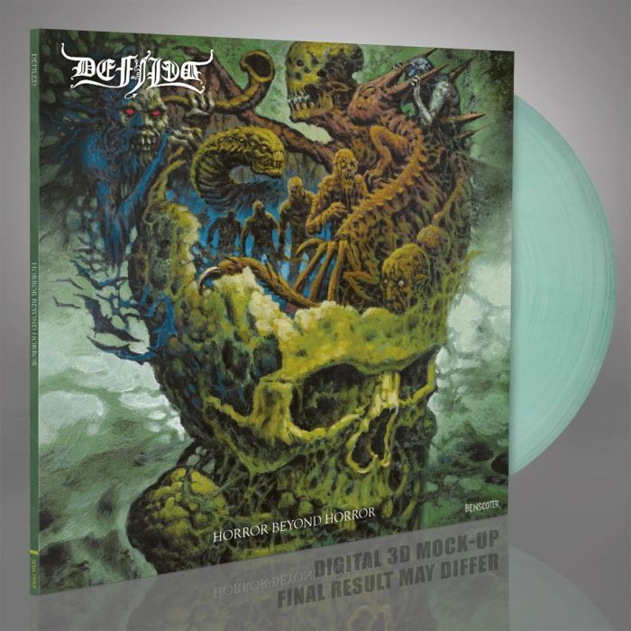 DEFILED - HORROR BEYOND HORROR (CRYSTAL CLEAR/TRANSPARENT GREEN MIXED VINYL