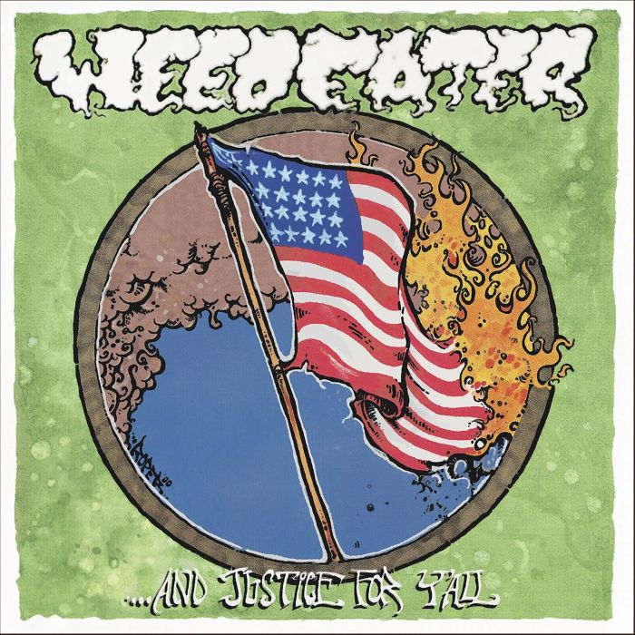 WEEDEATER - ...AND JUSTICE FOR Y'ALL (LT.D/CLEAR W/ RED & BLUE SPLATTER VINYL