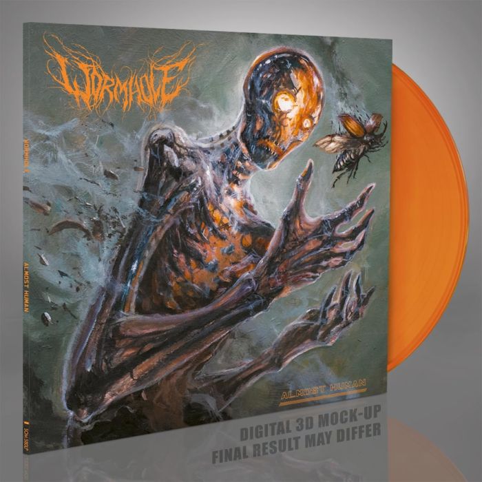 WORMHOLE - ALMOST HUMAN (ORANGE VINYL)