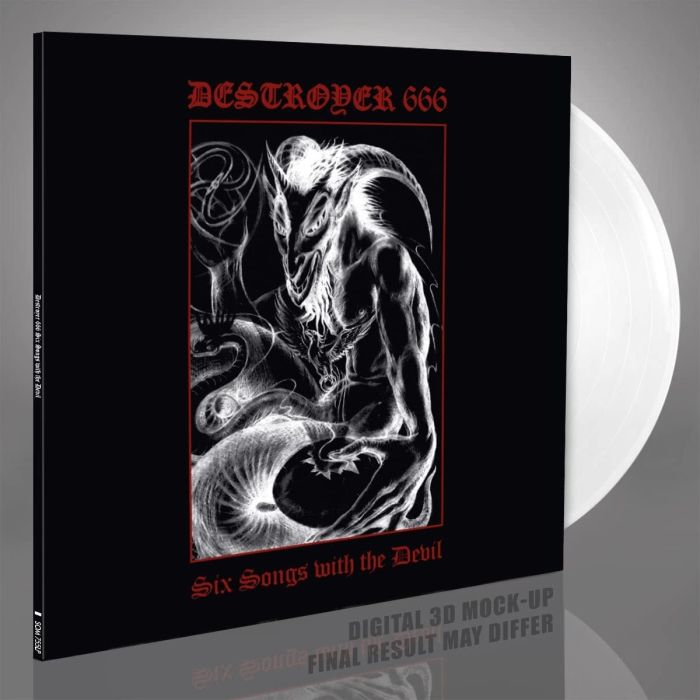 DESTROYER 666 - SIX SONGS WITH THE DEVIL (WHITE VINYL)
