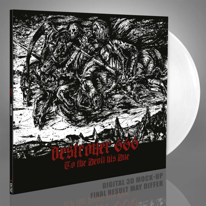DESTROYER 666 - TO THE DEVIL HIS DUE (WHITE VINYL)