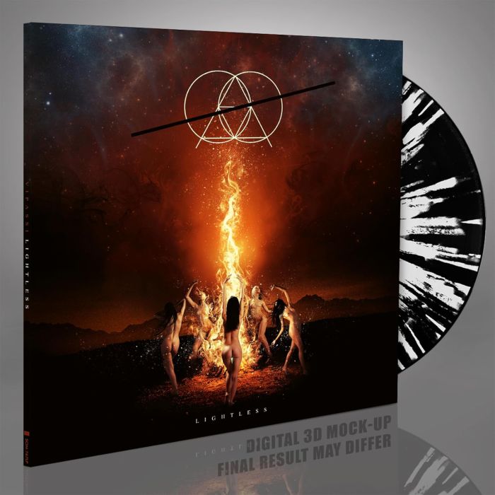 VIPASSI - LIGHTLESS (BLACK W/WHITE SPLATTER VINYL)