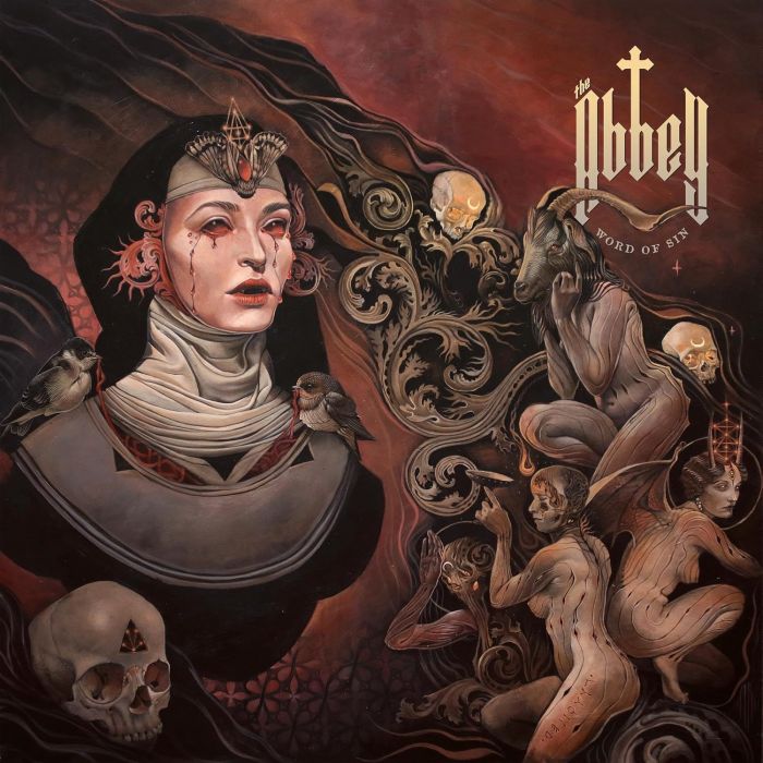 ABBEY - WORD OF SIN (LTD/RED & BLACK MARBLED VINYL)