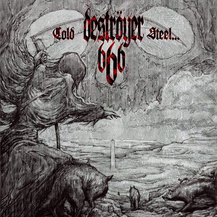 DESTROYER 666 - COLD STEEL FOR AN IRON AGE (SILVER & DARK GREEN VINYL)