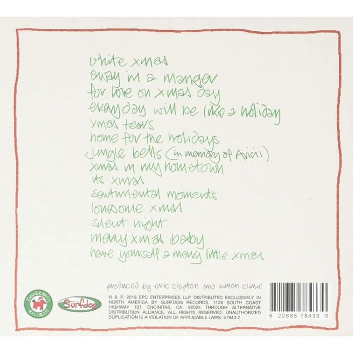 ERIC CLAPTON Happy Xmas (DELUXE BOX VINYL+CD)
