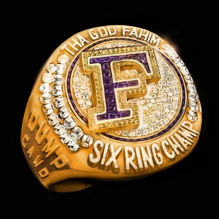 THA GOD FAHIM - SIX RING CHAMP