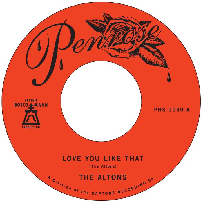 ALTONS - LOVE YOU LIKE THAT B/W I TRY I TRY
