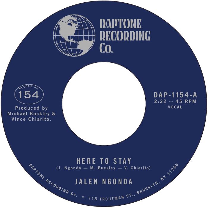 JALEN NGONDA - HERE TO STAY B/W IF YOU DON'T WANT MY LOVE