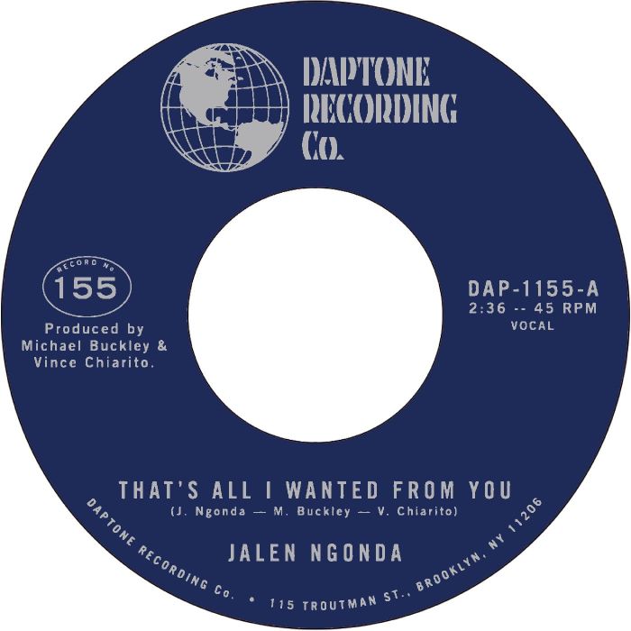JALEN NGONDA - THAT'S ALL I WANTED FROM YOU B/W SO GLAD I FOUND YOU