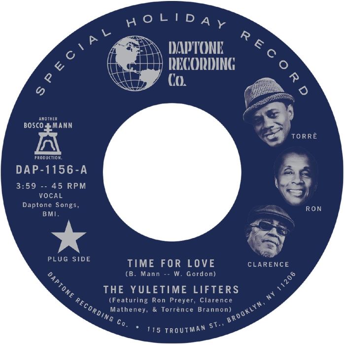 YULETIME LIFTERS - TIME FOR LOVE B/W TIME FOR LOVE (INSTRUMENTAL)