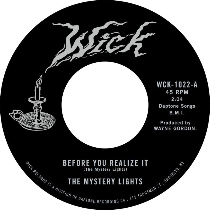 MYSTERY LIGHTS - BEFORE YOU REALIZE IT B/W CEREBRAL CRACK