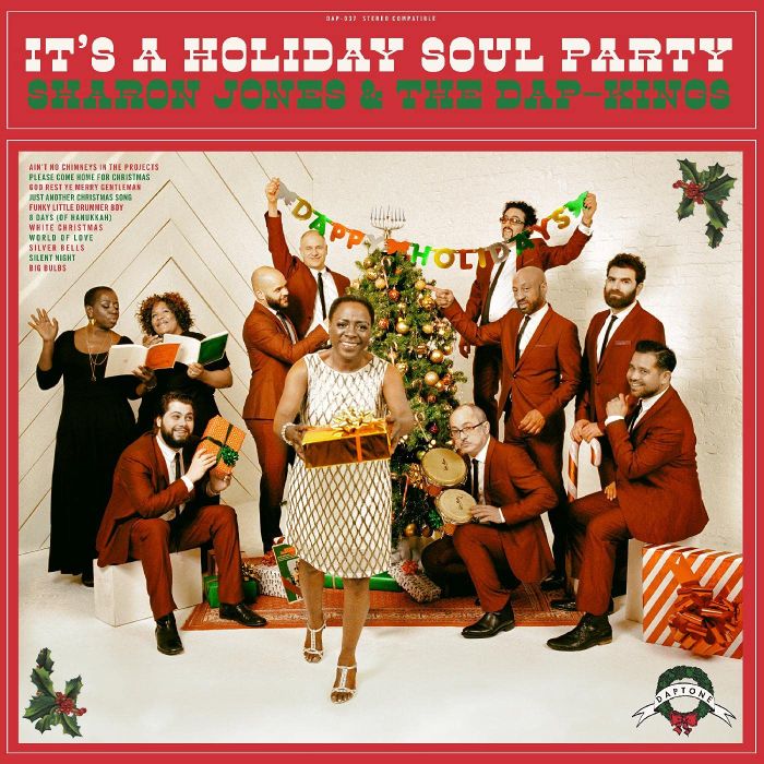 JONES,SHARON & THE DAP-KINGS - IT'S A HOLIDAY SOUL PARTY (CANDY CANE COLOR VINYL/DL CARD)