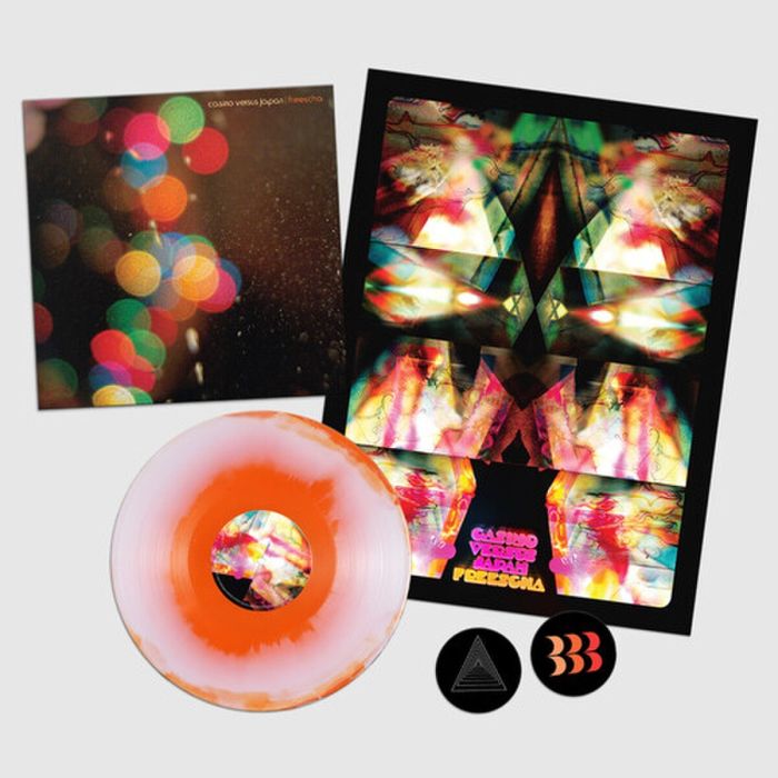 CASINO VERSUS JAPAN/FREESCHA - SPLIT (PINK & ORANGE MELT VINYL/REISSUE/LIMTED)