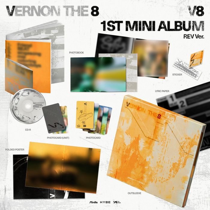 8, VERNON - V8 - V8 1ST MINI ALBUM (REV VER.)