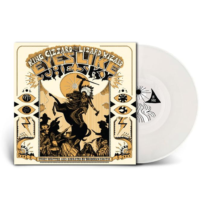 KING GIZZARD & THE LIZARD WIZARD - EYES LIKE THE SKY (INJECTION MOLDED PET ECOSONIC VINYL) (CLEAR VI
